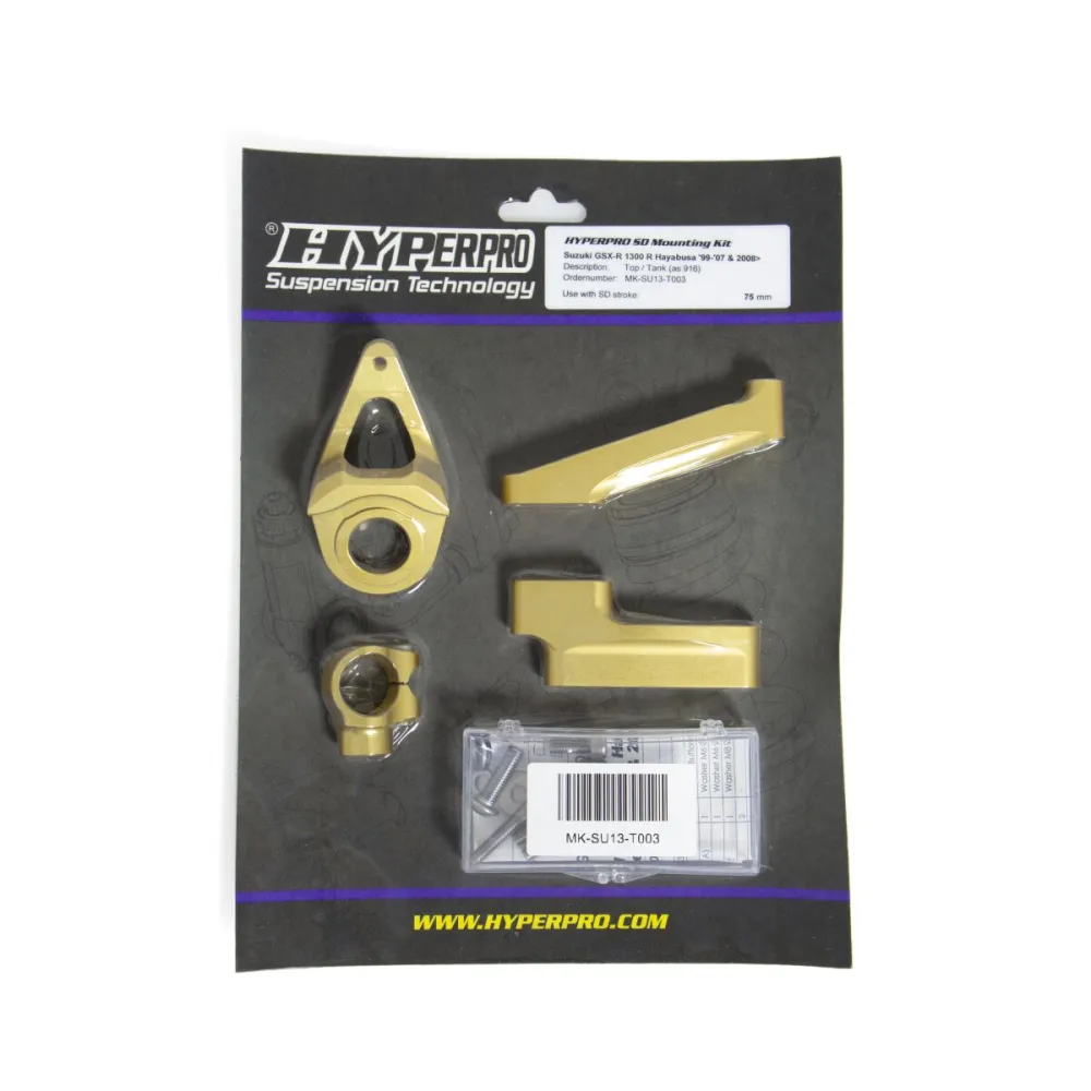 HYPERPRO - SD MOUNT. KIT GOLD SUZUKI GSX- - 06040032