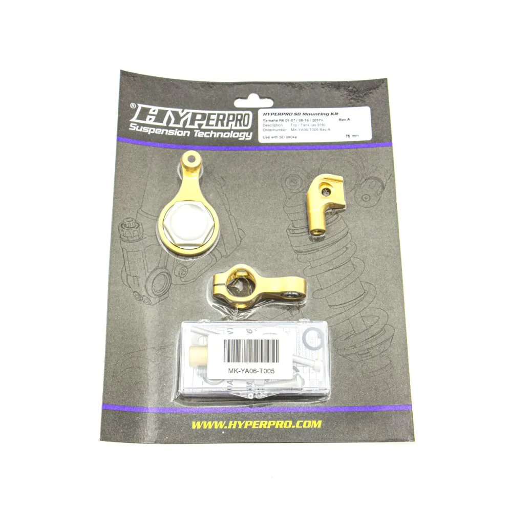HYPERPRO - SD MOUNT. KIT GOLD YAMAHA YZF  - 06040036