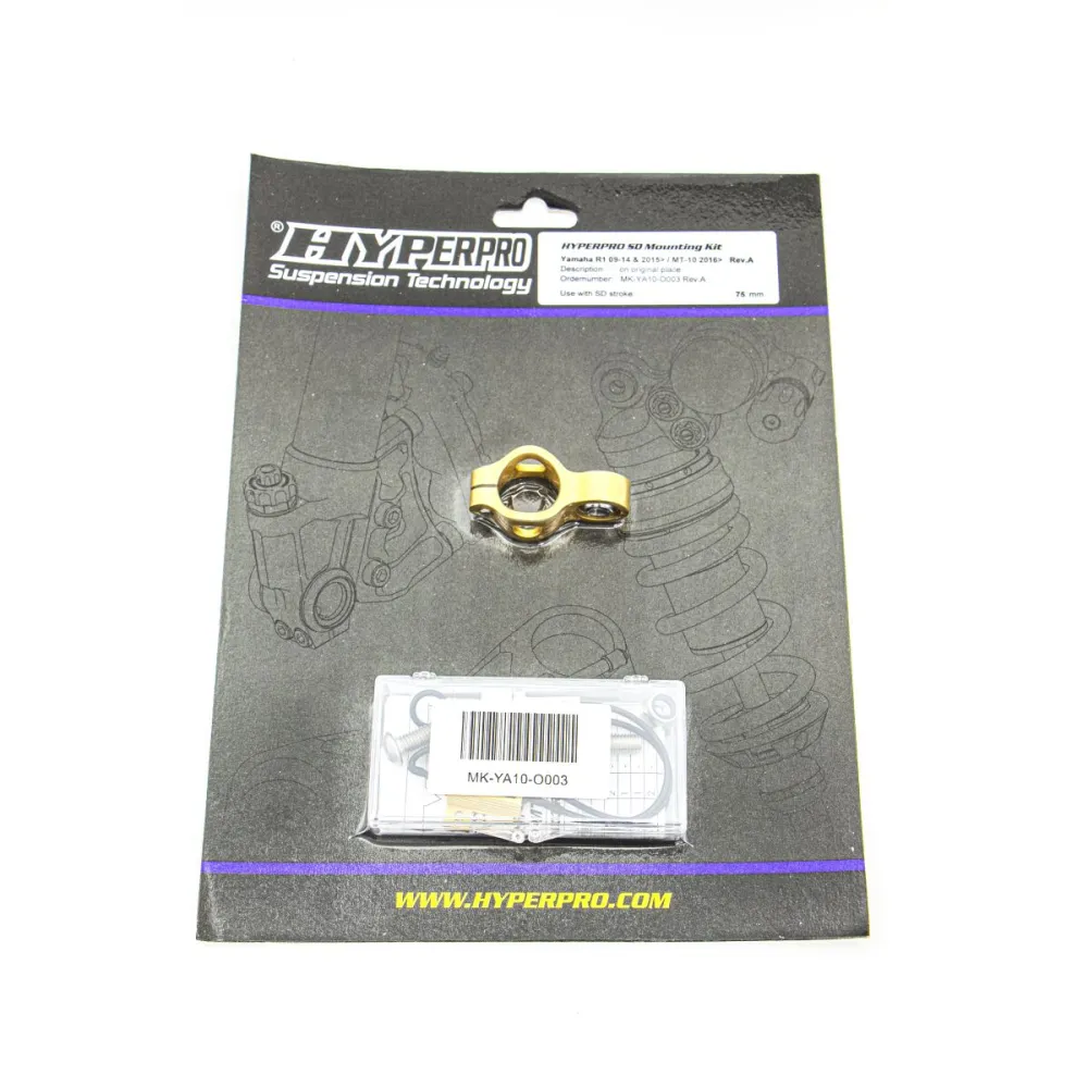 HYPERPRO - SD MOUNT. KIT GOLD YAMAHA YZF  - 06040040