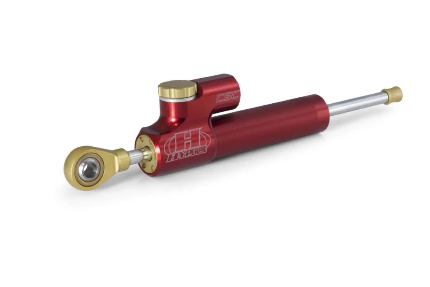 HYPERPRO - STEER DAMPER 75MM RSC MAD RED - 06040047
