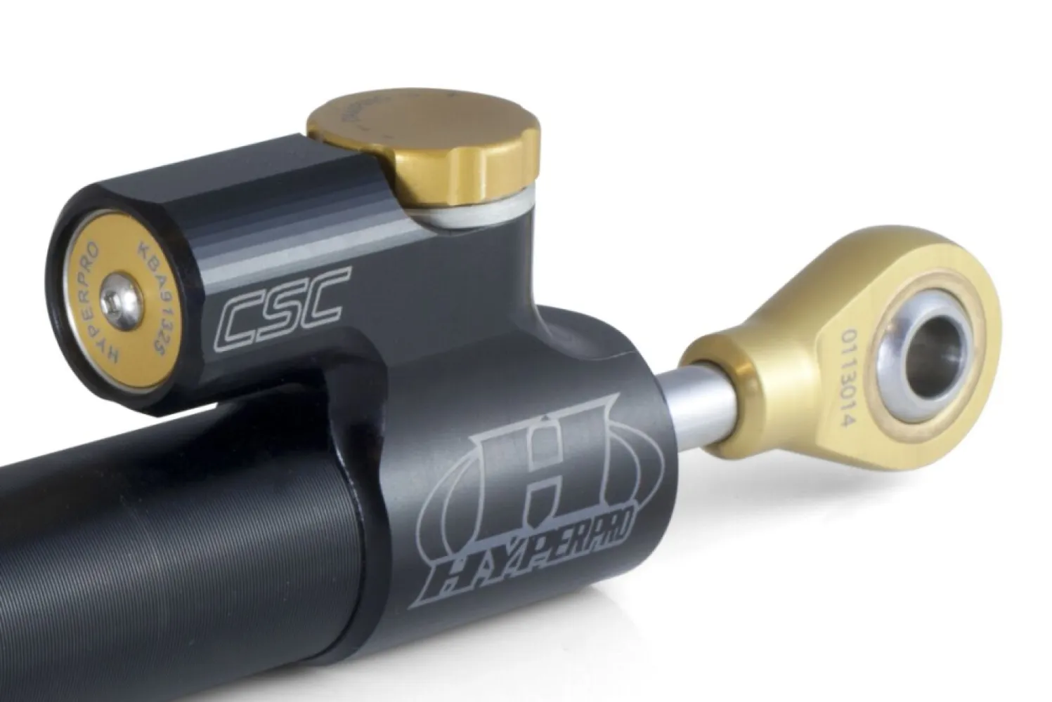 HYPERPRO - STEER DAMPER 75MM CSC BLK - 06040055