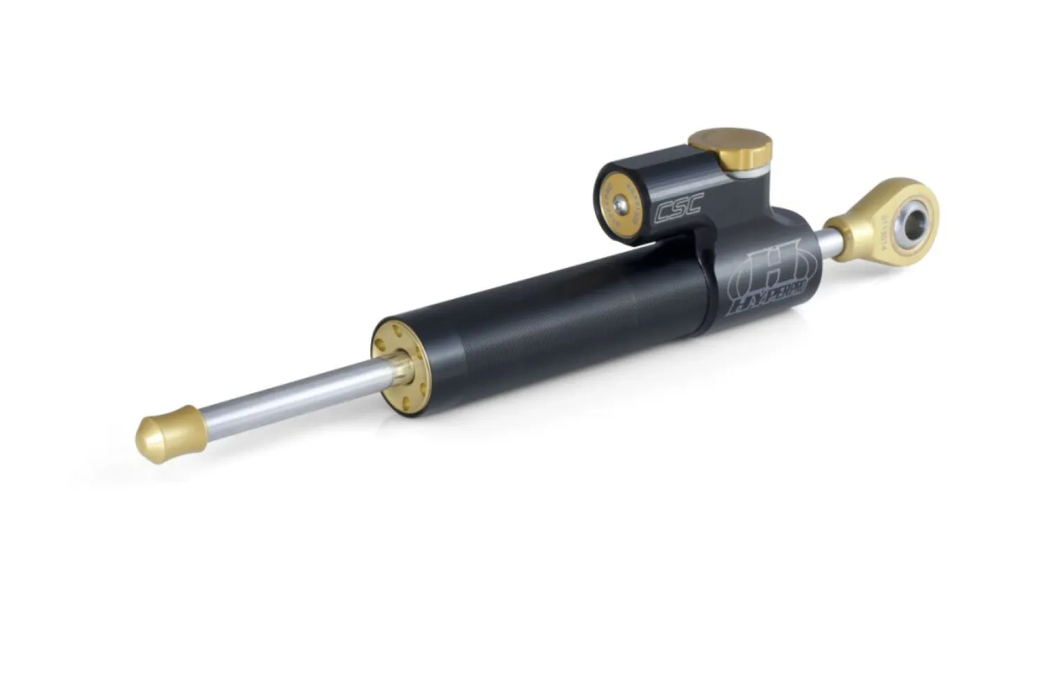 HYPERPRO - STEER DAMPER 75MM CSC BLK - 06040055