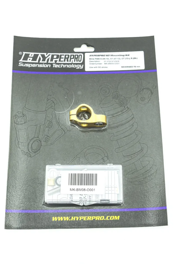 HYPERPRO - SD MOUNT. KIT GOLD BMW F 800 G - 06040072