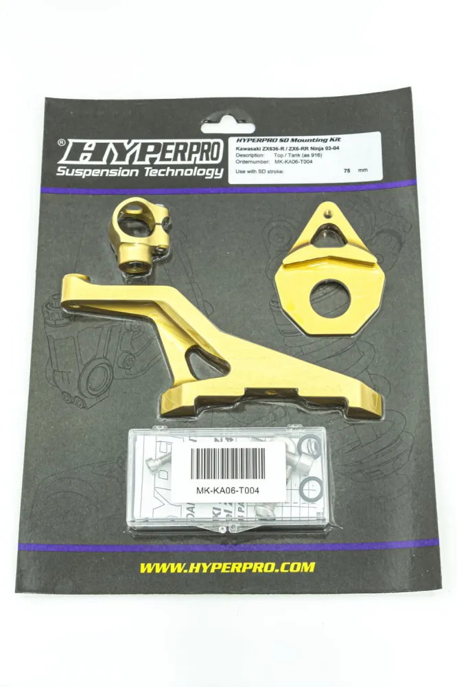 HYPERPRO - SD MOUNT. KIT GOLD KAWASAKI ZX - 06040084