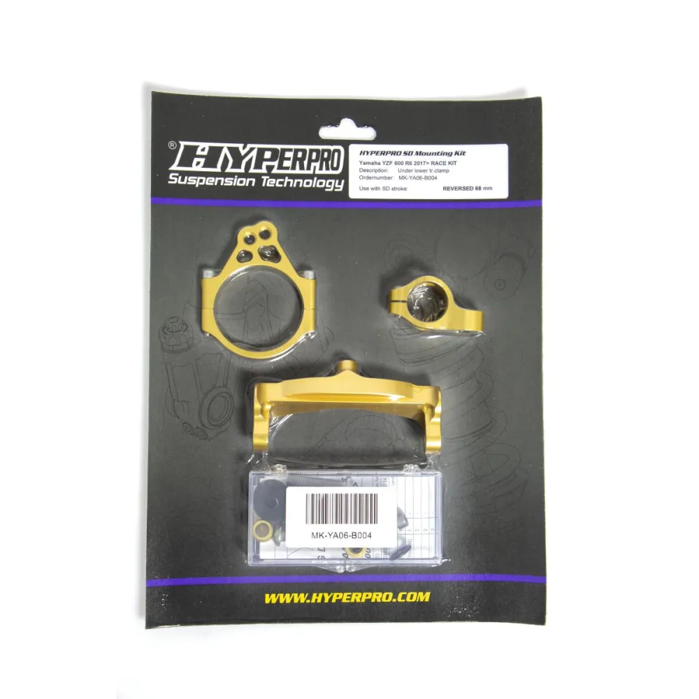 HYPERPRO - SD MOUNT. KIT GOLD YAMAHA YZF  - 06040259