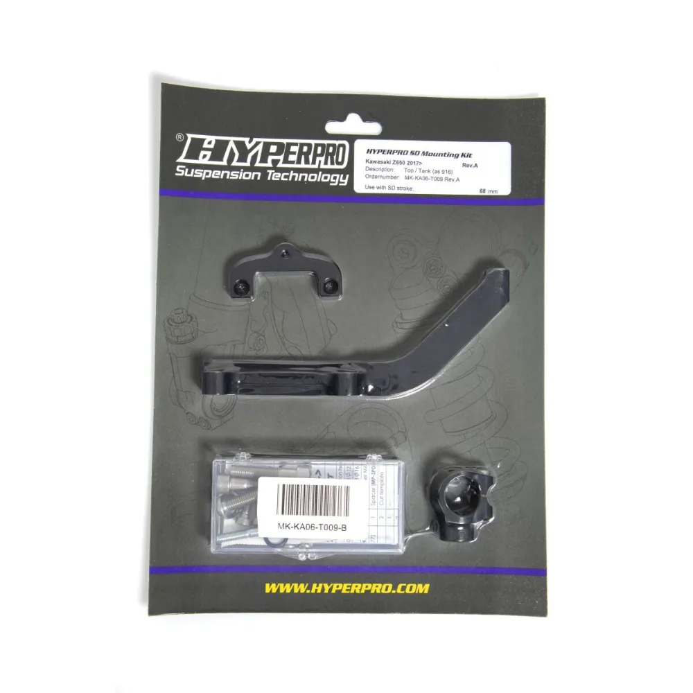HYPERPRO - SD MOUNT. KIT BLACK KAWASAKI Z - 06040275