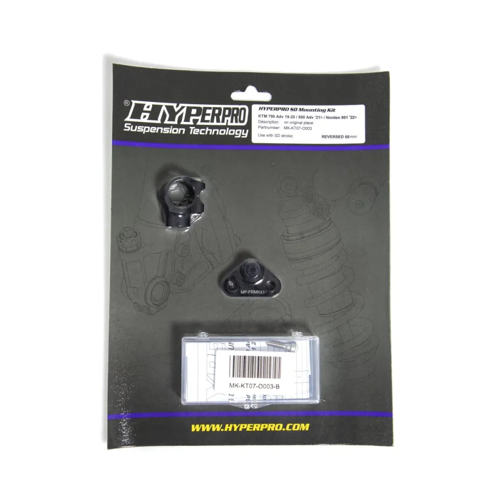 HYPERPRO - SD MOUNT. KIT BLACK KTM 790/89 - 06040280