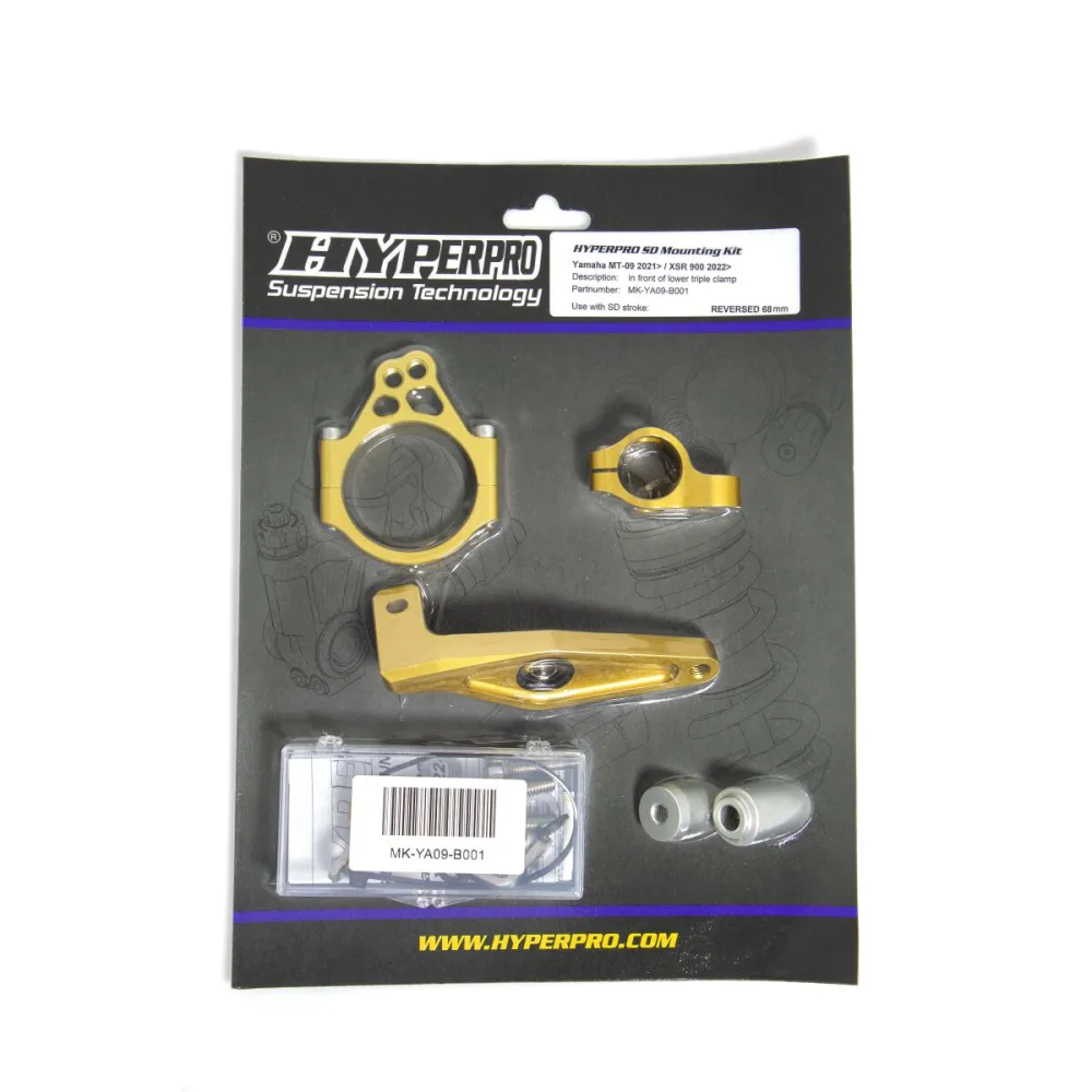 HYPERPRO - SD MOUNT. KIT GOLD YAMAHA MT-0 - 06040286