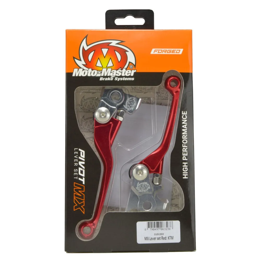 MOTO-MASTER - PIVOT LEVER SET RED - 06102233