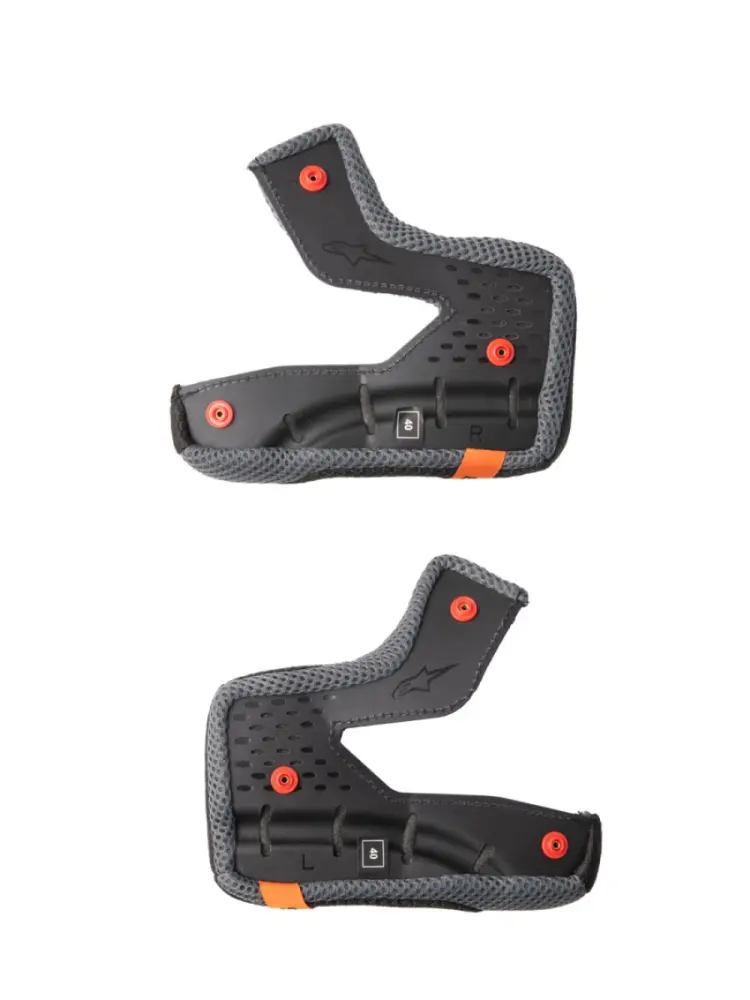 ALPINESTARS(MX) - CHEEK PAD SM7 BLACK S45 - 01344170