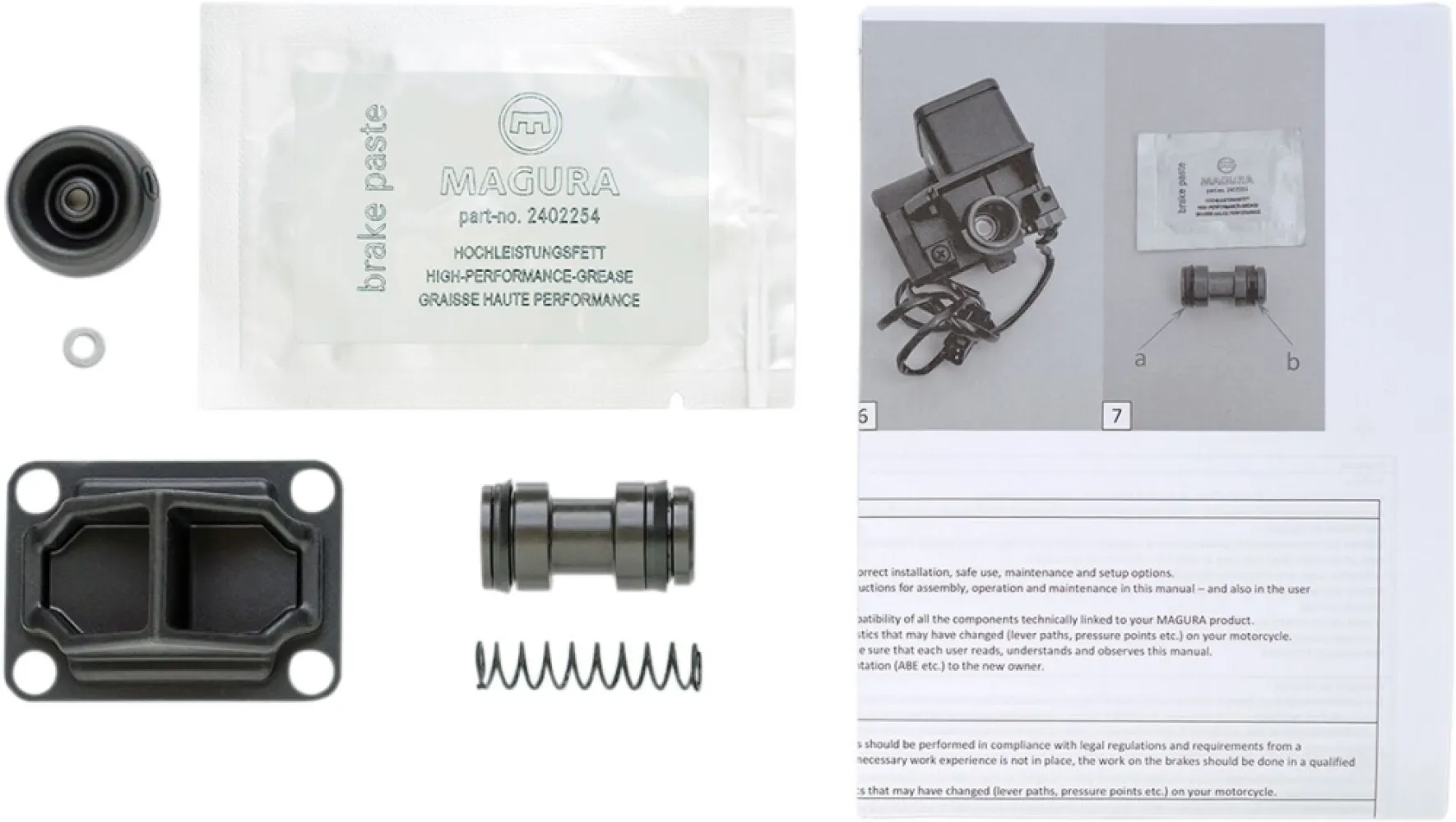 MAGURA - 288 - BRAKE PISTON KIT Ø 20 MM - 06170258