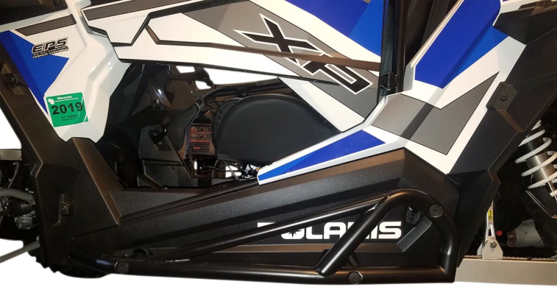 MOOSE OFFROAD HARD-PARTS - NERFBARS RZR 2SEATER BLK - 05301424