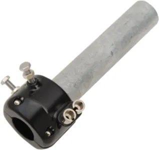 EMGO - THROTTLE DUAL CBL 7/8 BLK - 06320745