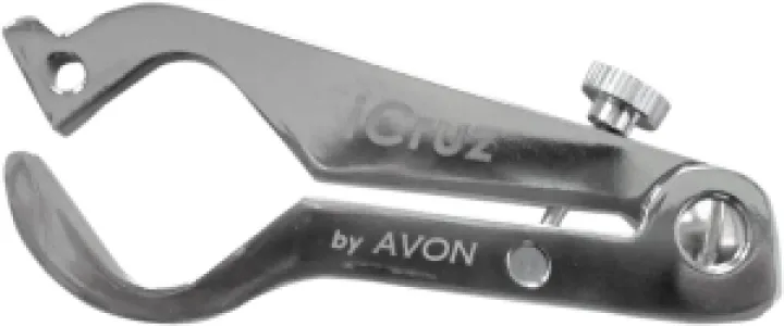 AVON GRIPS - LOCK THROTTLE CHROME LG - 06320747