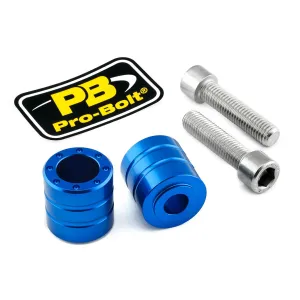 PRO BOLT - BAR END ALU BMW BLUE - 06340498