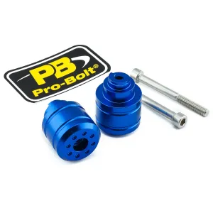 PRO BOLT - BAR END ALU HONDA 10 BLUE - 06340503