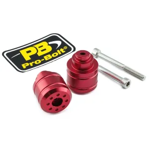 PRO BOLT - BAR END ALU HONDA 10 RED - 06340506