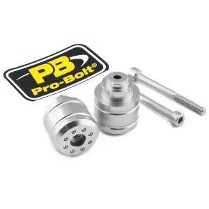 PRO BOLT - BAR END ALU HONDA 10 SILVER - 06340507