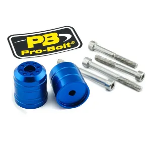 PRO BOLT - BAR END SUZ BLUE - 06340523