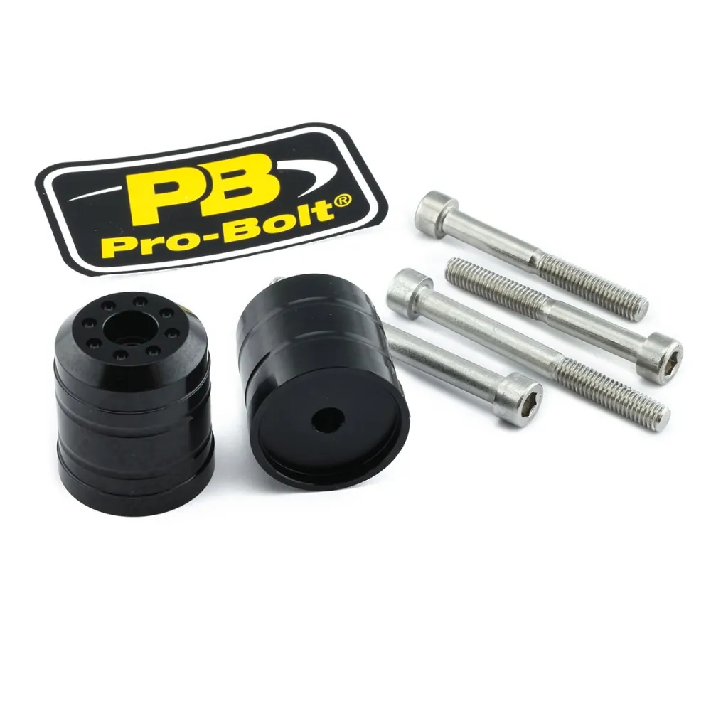 PRO BOLT - BAR END SUZ BLACK - 06340524