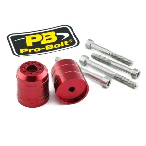 PRO BOLT - BAR END SUZ RED - 06340526