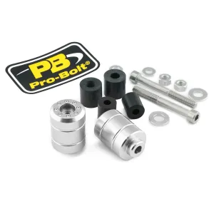 PRO BOLT - BAR END SM UNI SILVER - 06340537