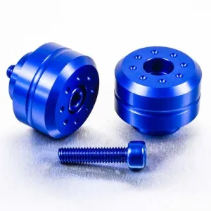 PRO BOLT - BAR END YAM 10 35MM BLUE - 06340543