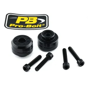 PRO BOLT - BAR END YAM 10 BLACK - 06340549