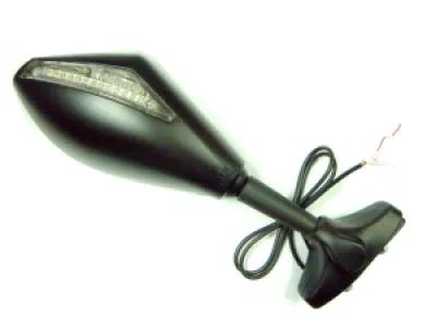 EMGO - MIRROR BLACK LEFT EC W/LED - 06400808