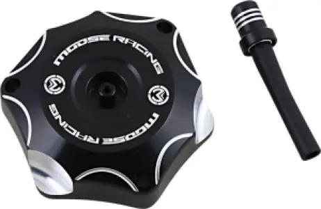 MOOSE OFFROAD HARD-PARTS - CAP GAS ALUM BETA/BK - 07030827