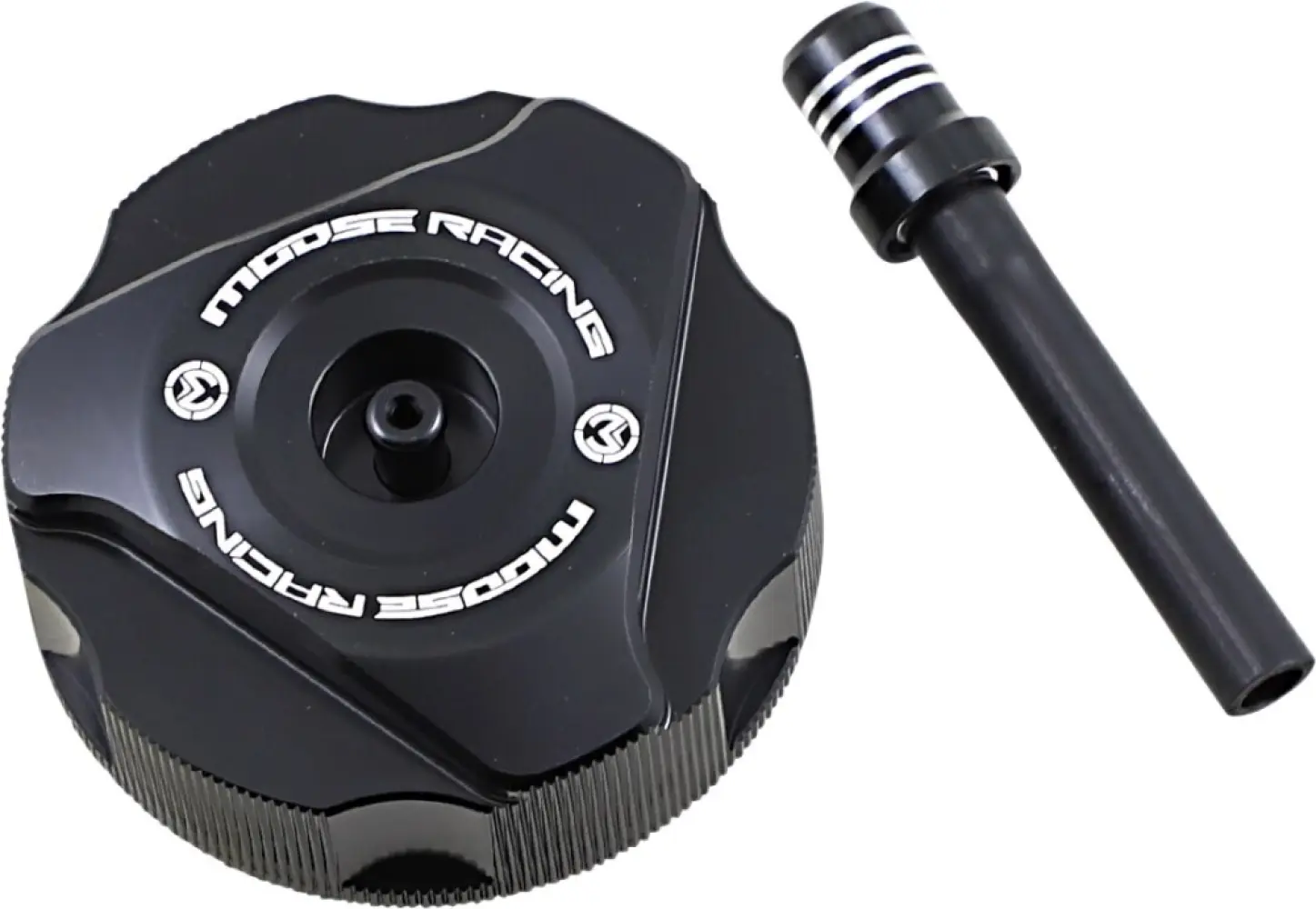 MOOSE OFFROAD HARD-PARTS - CAP GAS ALUM GAS/BK - 07030828