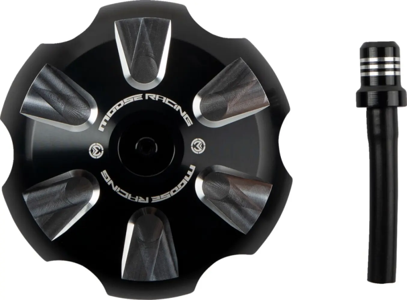 MOOSE OFFROAD HARD-PARTS - CAP GAS ALUM GAS BK - 07030894