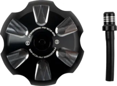 MOOSE OFFROAD HARD-PARTS - CAP GAS ALUM GAS BK - 07030894