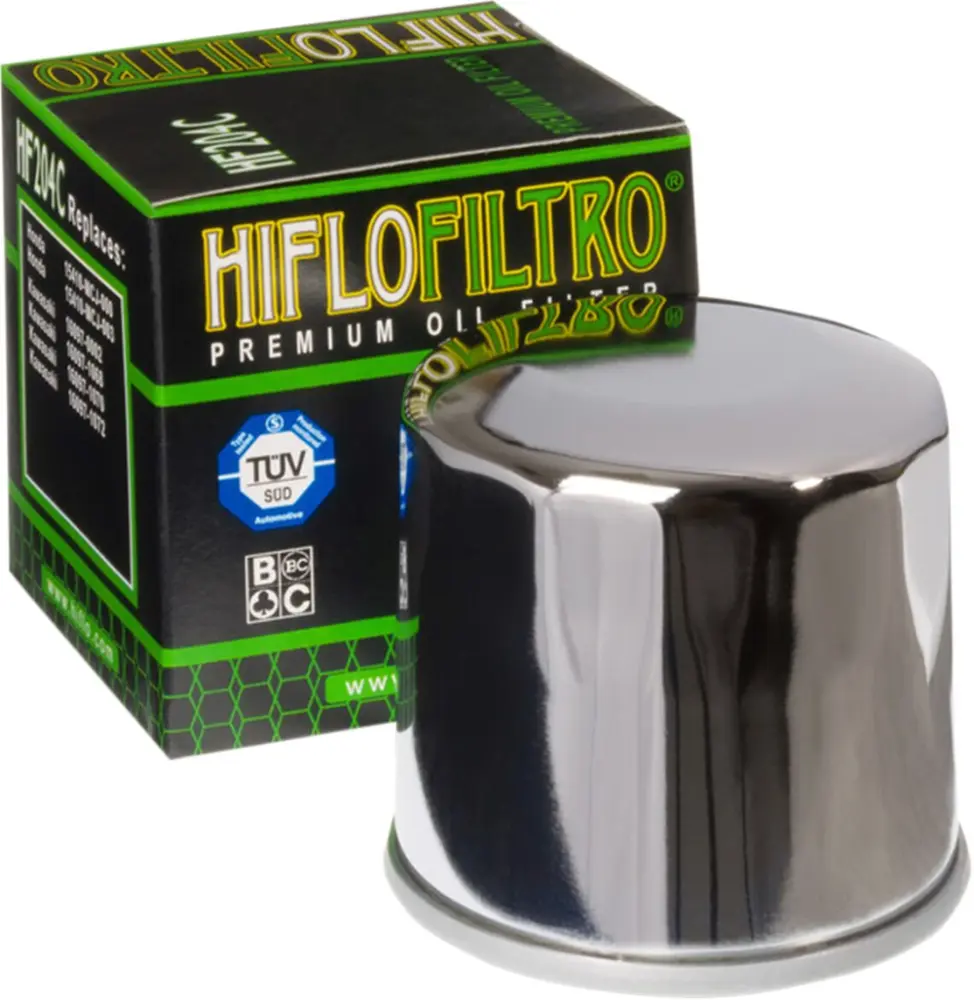 HIFLOFILTRO - FILTER OIL HF204 CHROME - 07120115