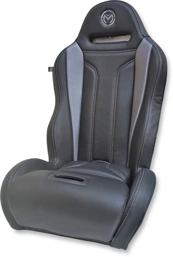 MOOSE OFFROAD HARD-PARTS - SEAT BLK/GREY RZR MOOSE - 08120176