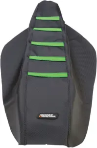 MOOSE OFFROAD HARD-PARTS - SEAT COVER RIBBED KAW GRN - 08211801