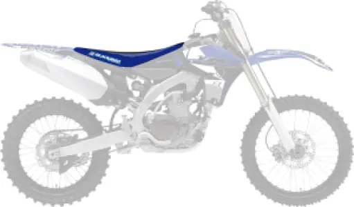 BLACKBIRD RACING - SEATCOVER DG3 YZF BK/BL - 08212504