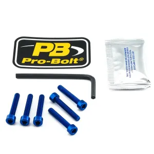 PRO BOLT - BOLT KIT FUEL CAP BLUE - 07040025