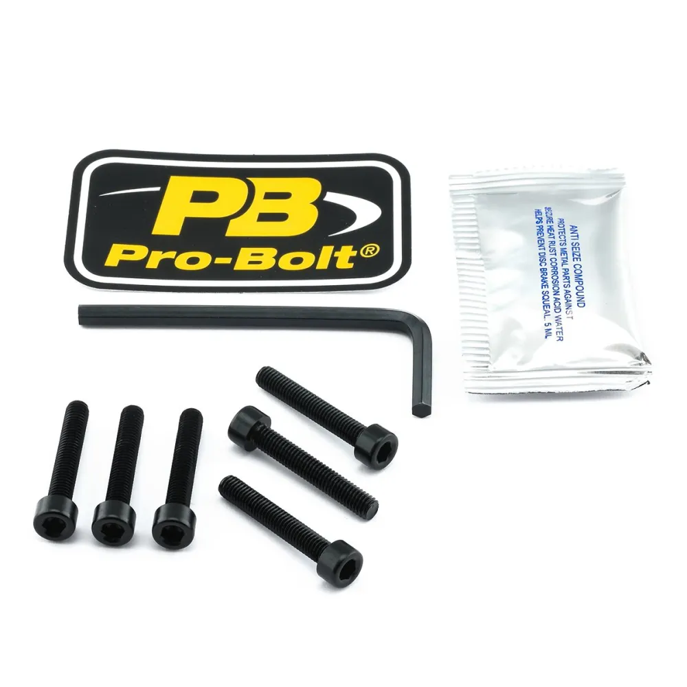 PRO BOLT - BOLT KIT FUEL CAP BLACK - 07040026