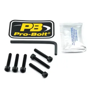 PRO BOLT - BOLT KIT FUEL CAP BLACK - 07040026