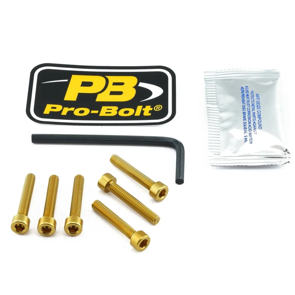 PRO BOLT - BOLT KIT FUEL CAP GOLD - 07040027