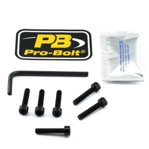 PRO BOLT - BOLT KIT FUEL CAP BLACK - 07040031