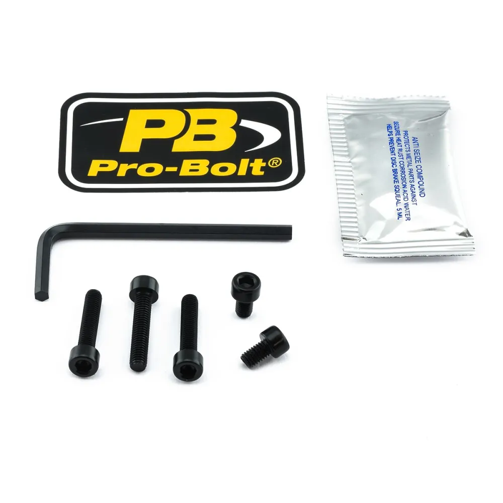 PRO BOLT - BOLT KIT FUEL CAP BLACK - 07040041