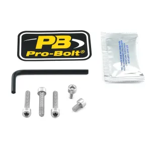PRO BOLT - BOLT KIT FUEL CAP SILVER - 07040044