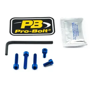 PRO BOLT - BOLT KIT FUEL CAP BLUE - 07040045