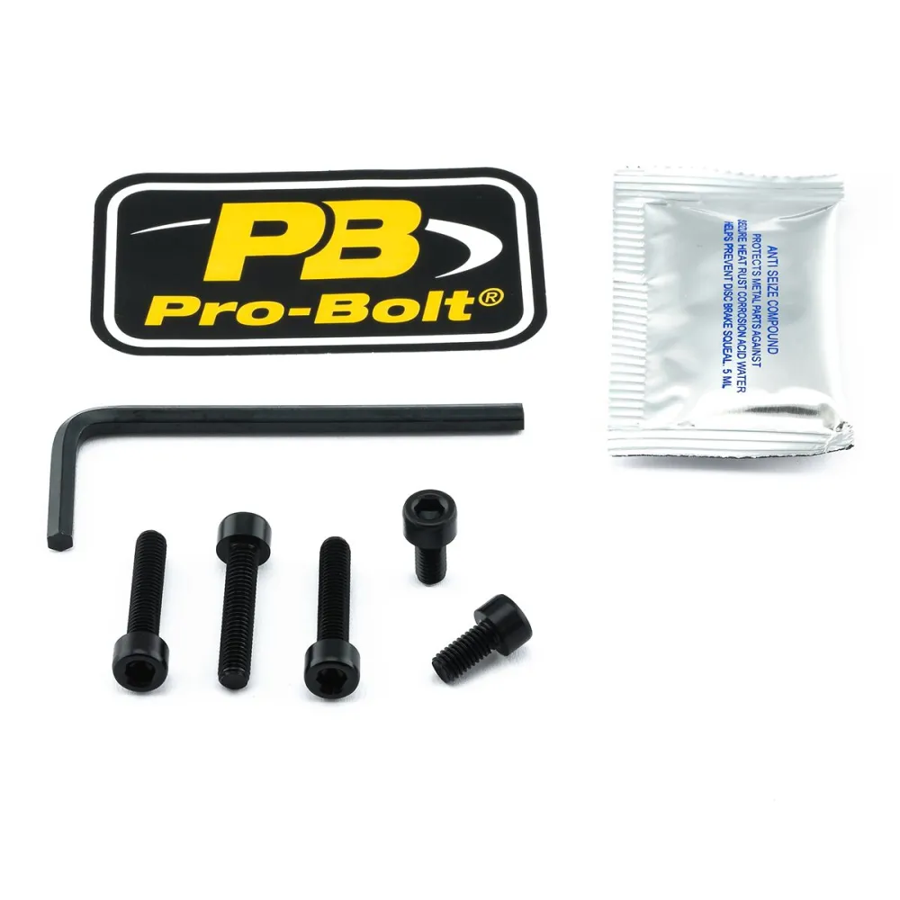 PRO BOLT - BOLT KIT FUEL CAP BLACK - 07040046