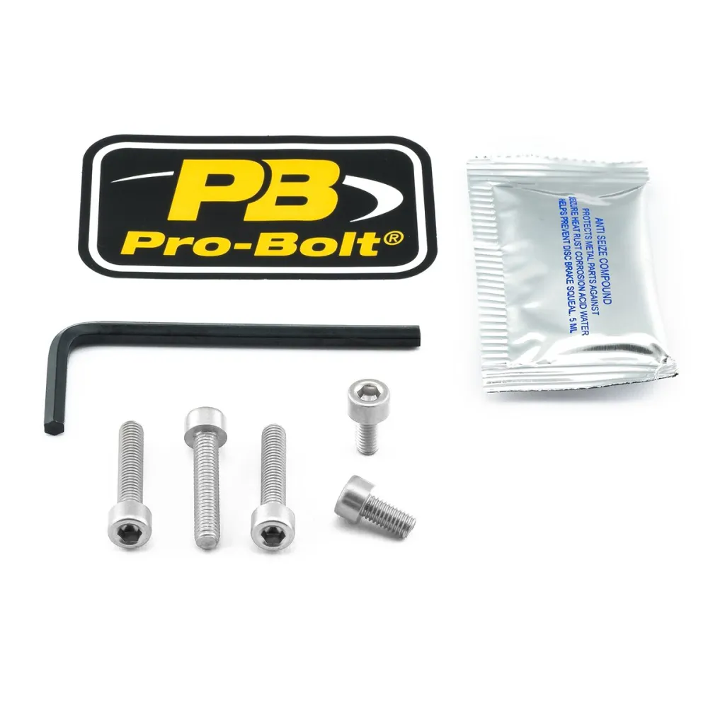 PRO BOLT - BOLT KIT FUEL CAP SILVER - 07040049