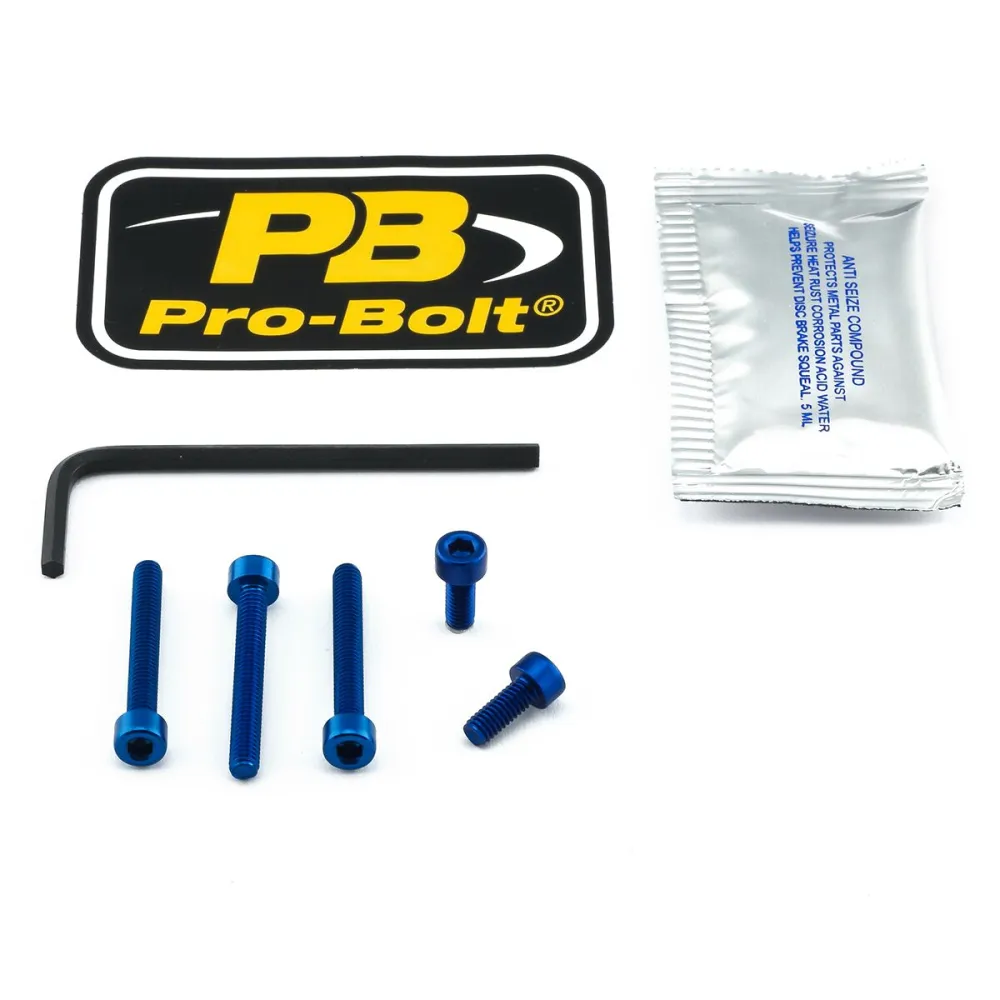 PRO BOLT - BOLT KIT FUEL CAP BLUE - 07040055