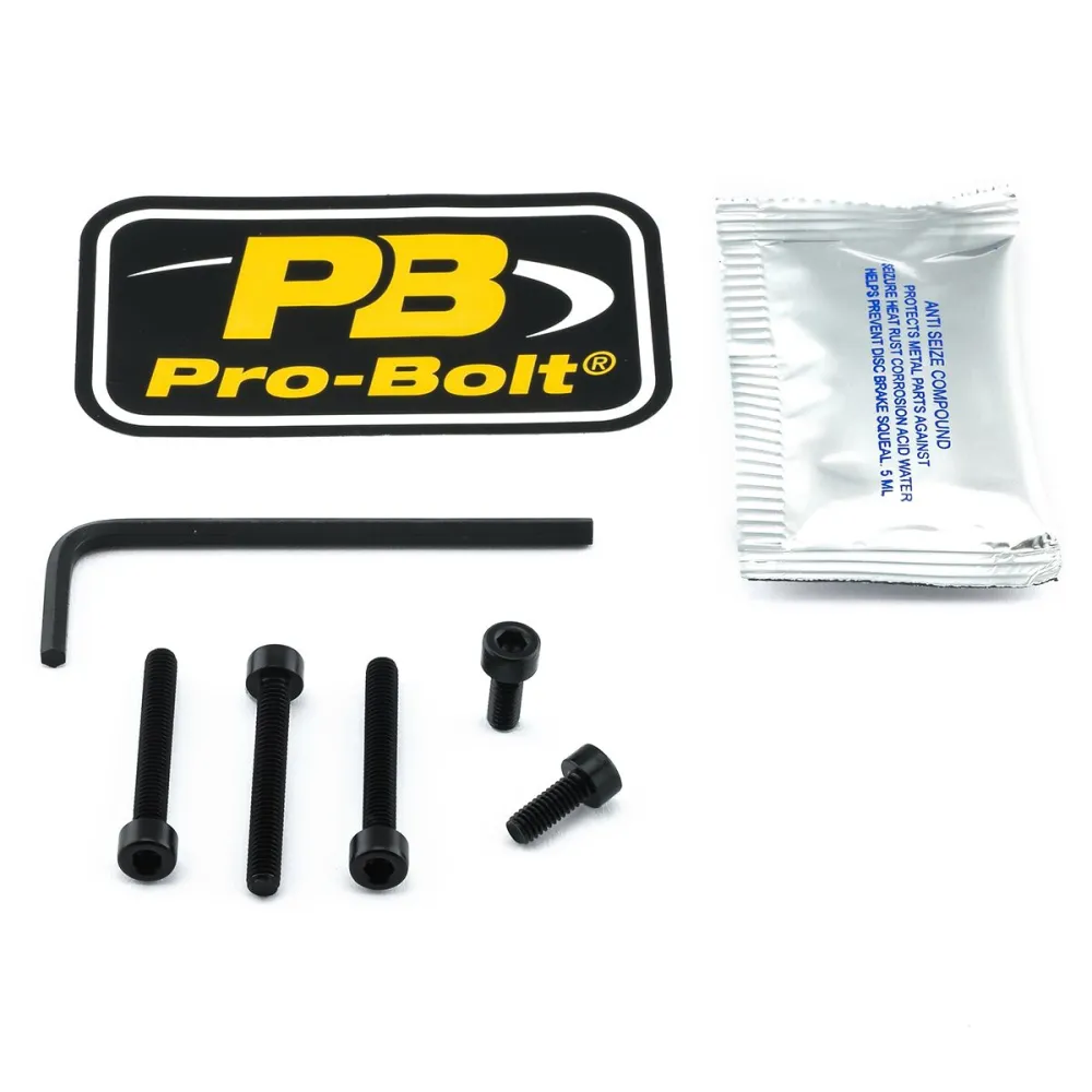PRO BOLT - BOLT KIT FUEL CAP BLACK - 07040056