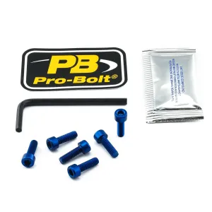 PRO BOLT - BOLT KIT FUEL CAP BLUE - 07040060